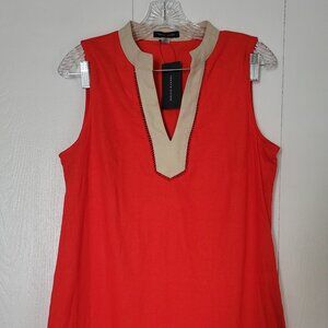 Orange sleeveless Tommy Hilfiger dress.  New with tags.